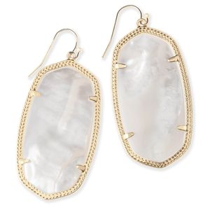 Danielle Earrings in Ivory Pearl - Kendra Scott